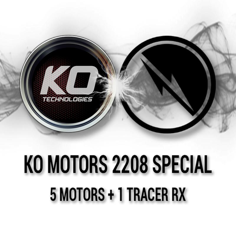 KO 2208 Special (5x2050kv + 1xTracer Rx)